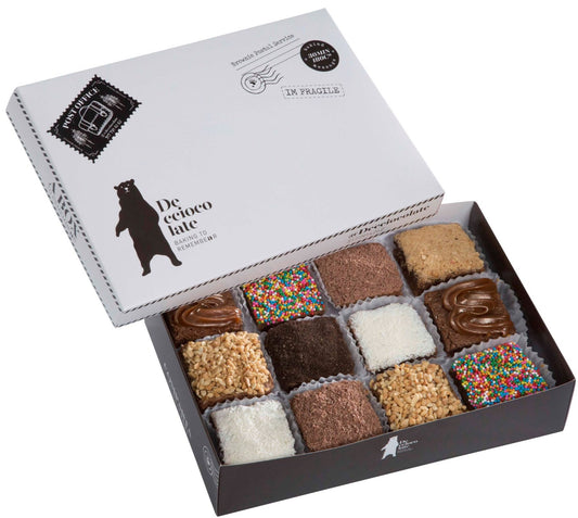 Brownies con toppings