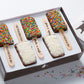 Caja x5 brownies en forma de paleta