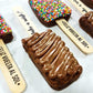 Caja x5 brownies en forma de paleta